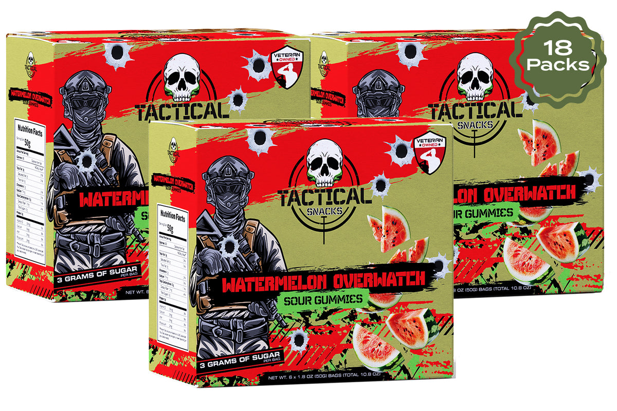 Tactical Snacks Watermelon Overwatch Gummy Candy