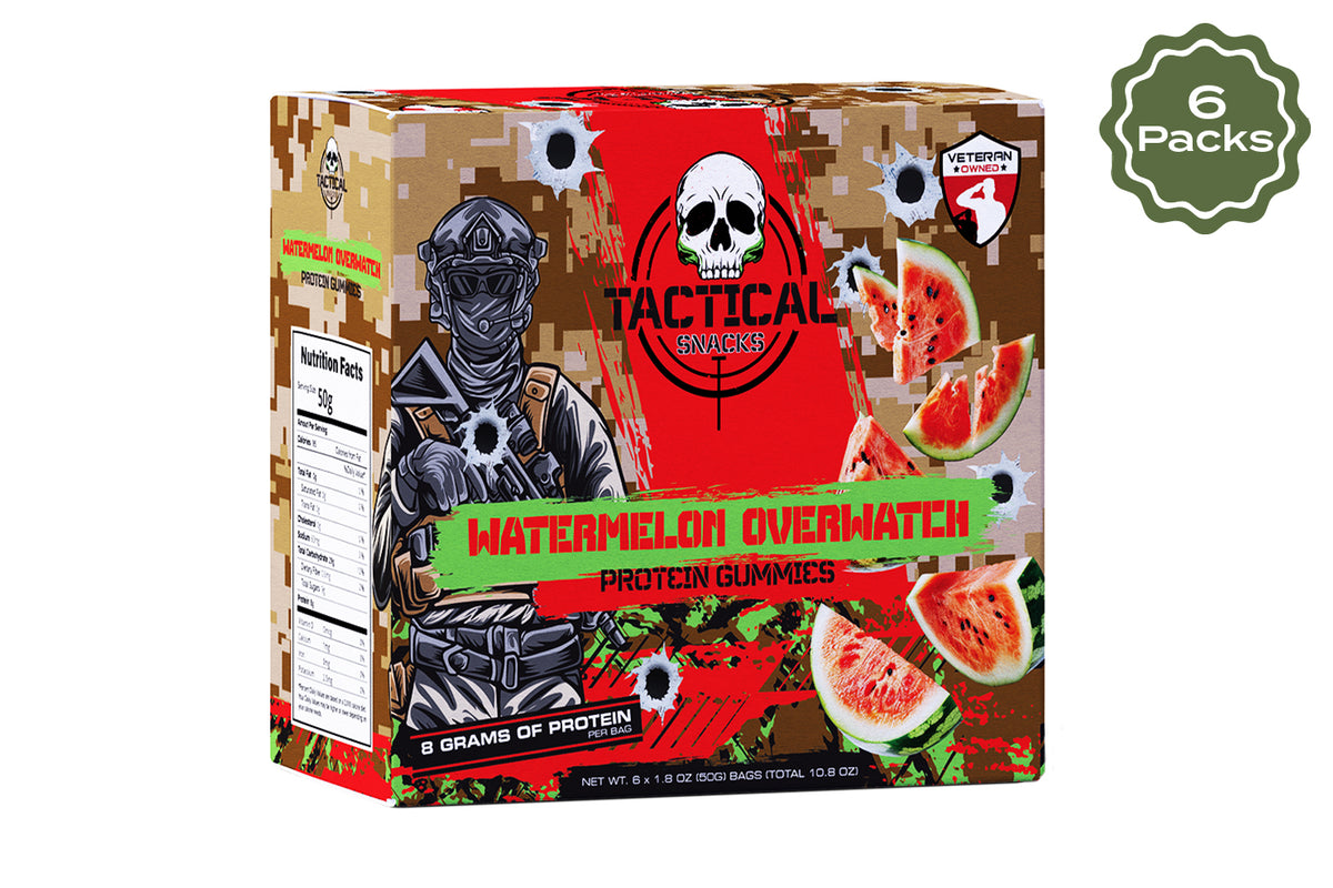 Tactical Snacks Watermelon Overwatch Gummy Candy