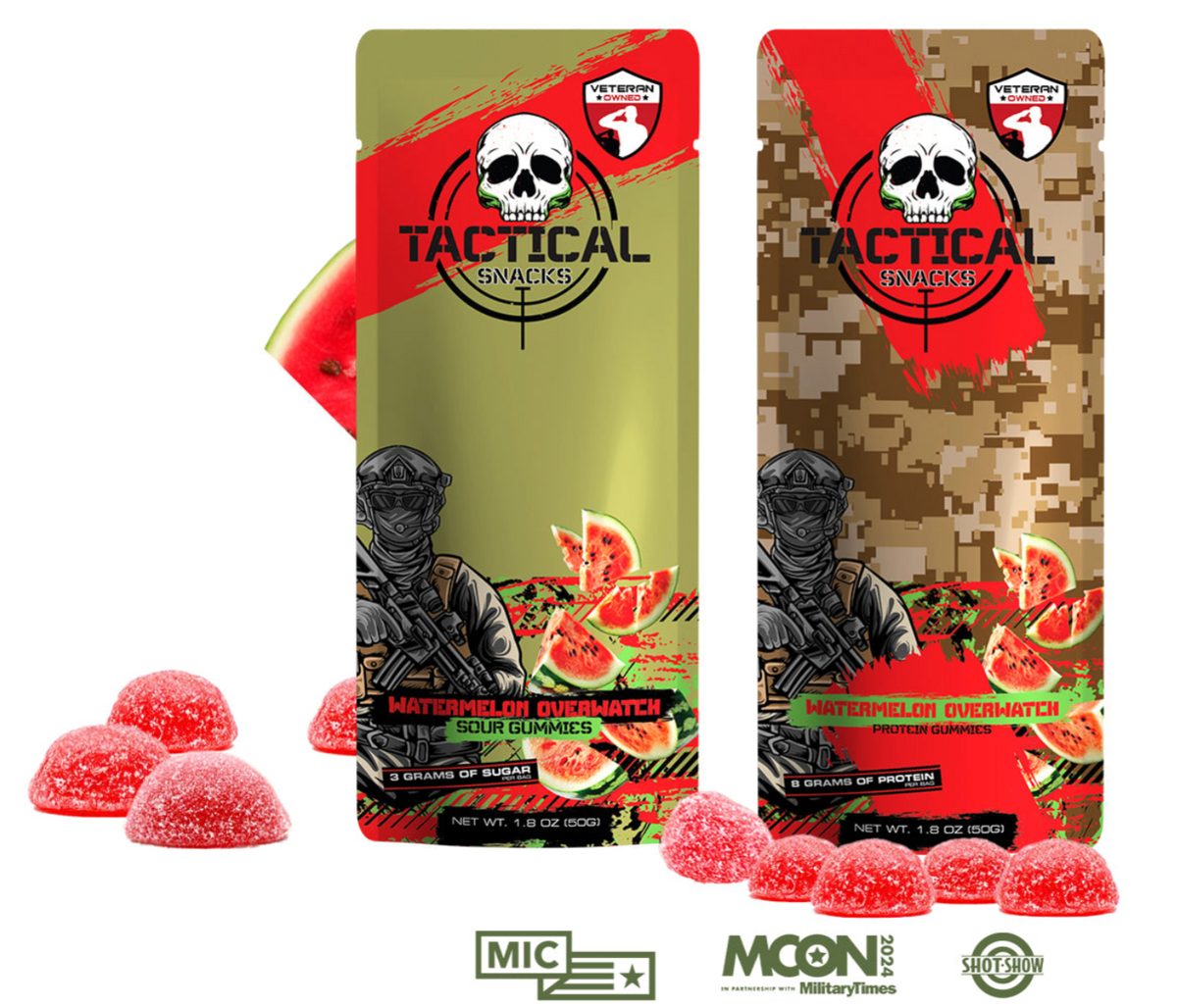 Tactical Snacks Watermelon Overwatch Candy Trial Pack