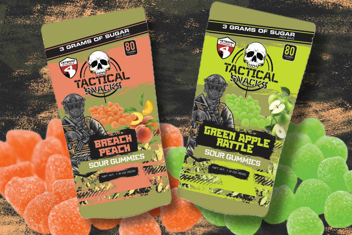 Tactical Snacks Peach+Apple Bundle Pack