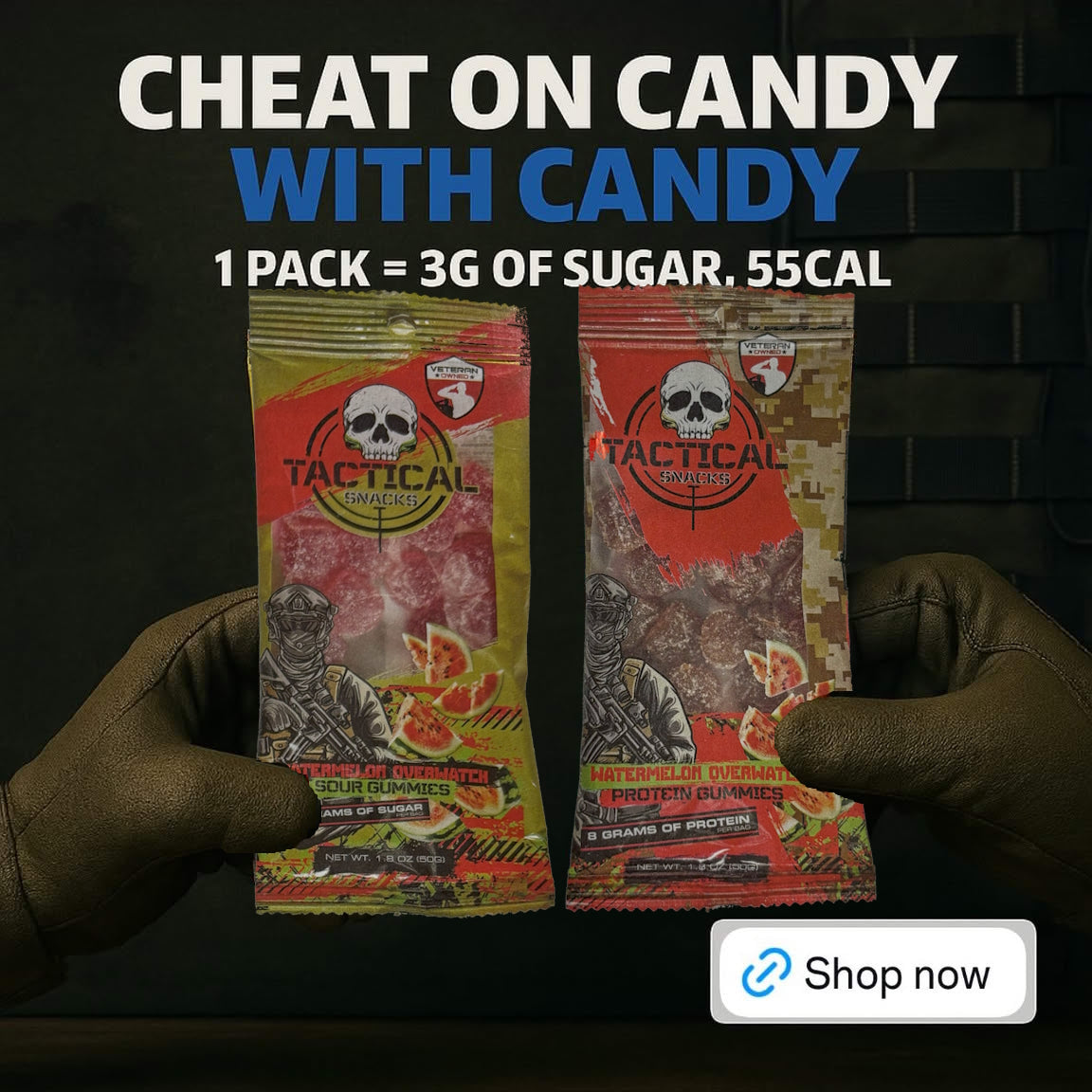 Tactical Snacks Watermelon Overwatch Candy Trial Pack