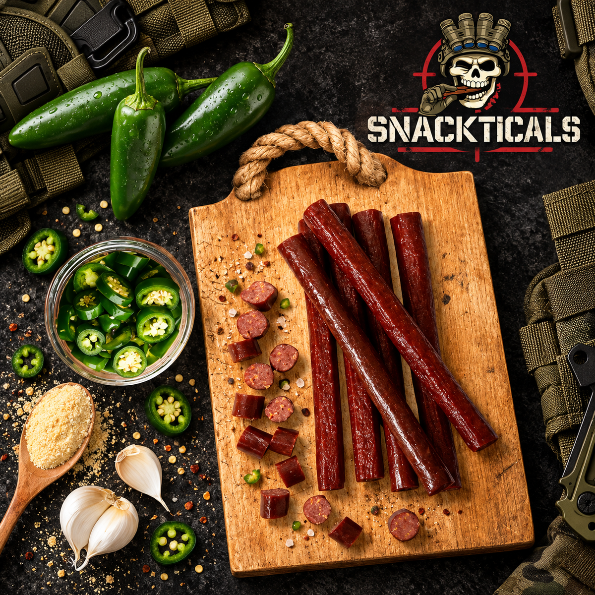 Snackticals Jalapeno Snack Sticks