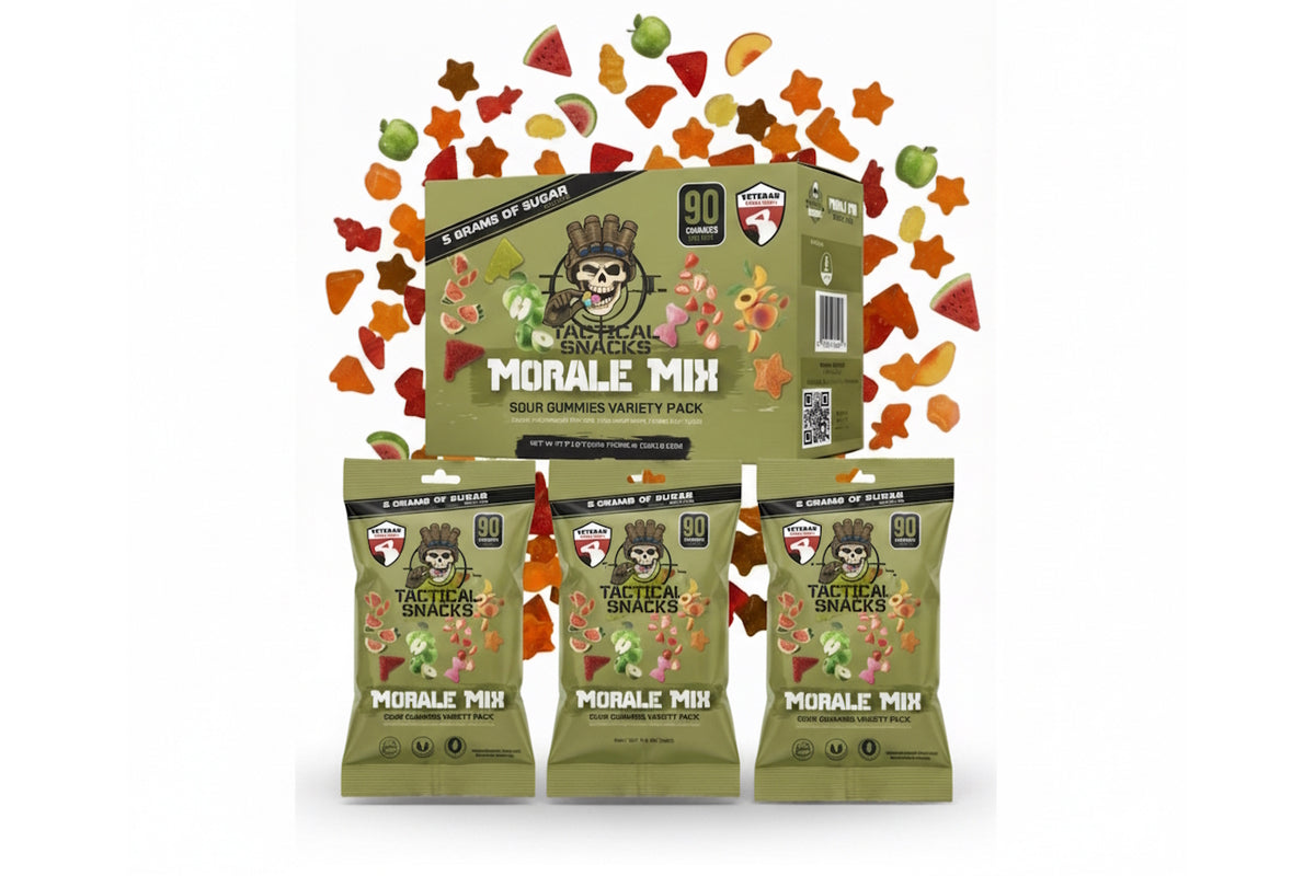 Tactical Snacks Gummy Candy Morale Mix (4 Flavors)