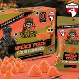 Tactical Snacks Breach Peach Gummy Candy