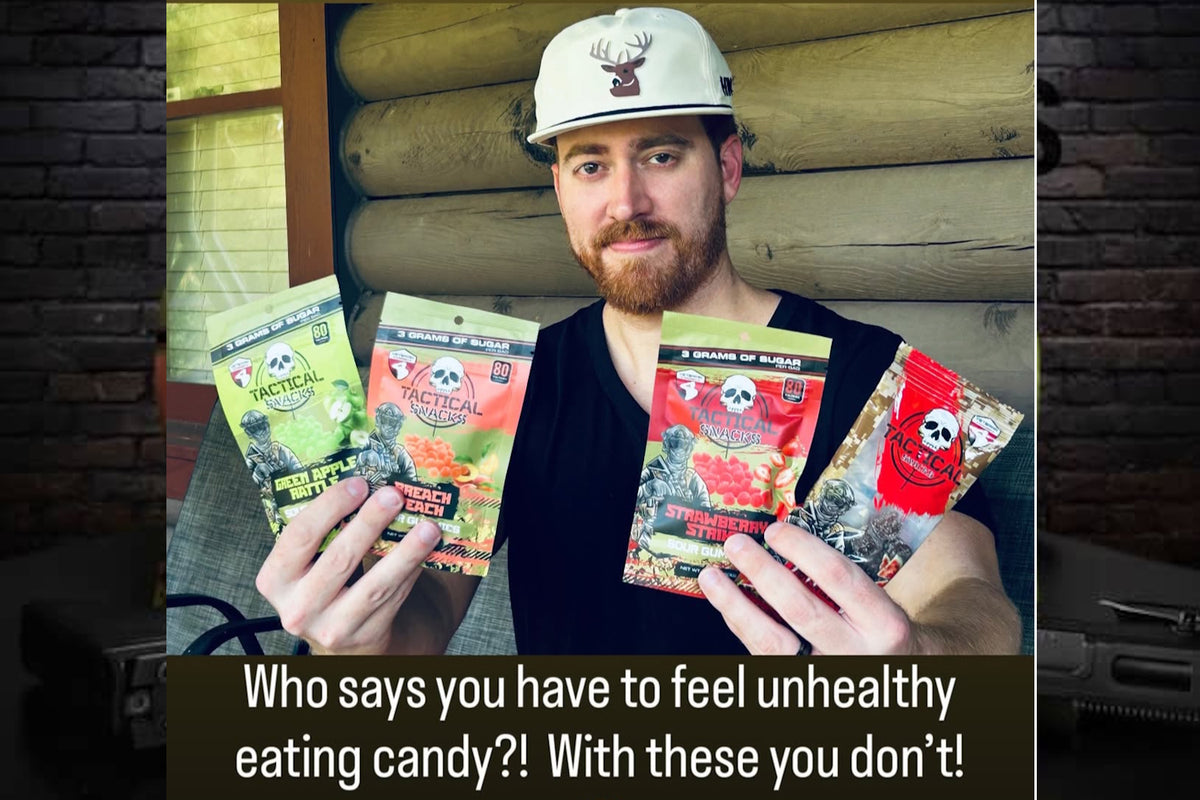 Tactical Snacks Strawberry Strike Gummy Candy