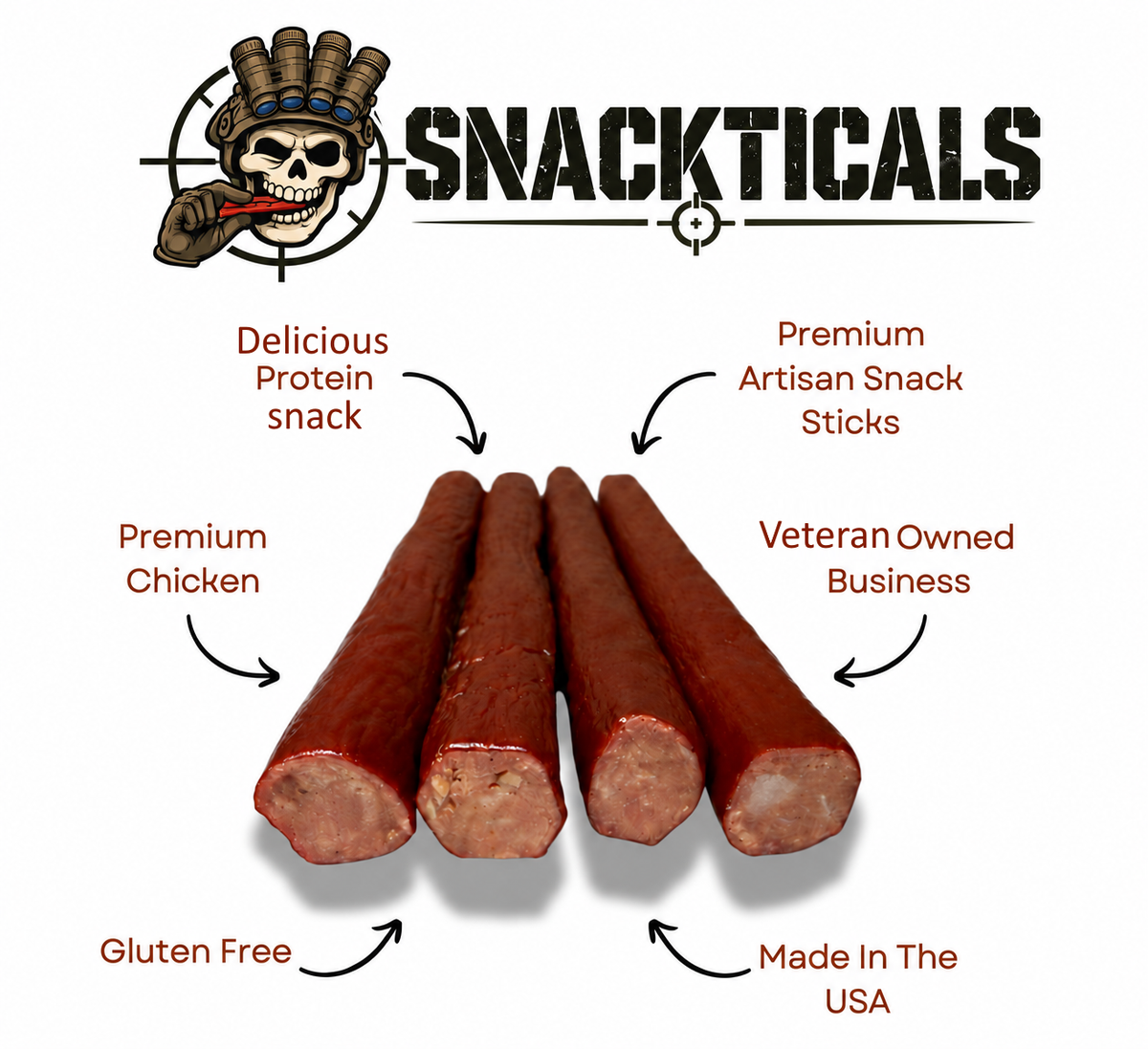 Snackticals Jalapeno Snack Sticks