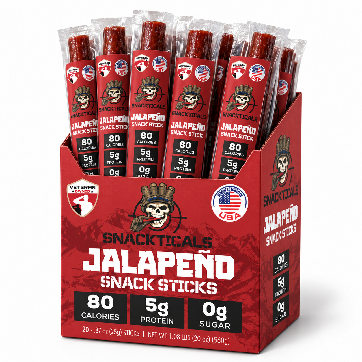 Snackticals Jalapeno Snack Sticks