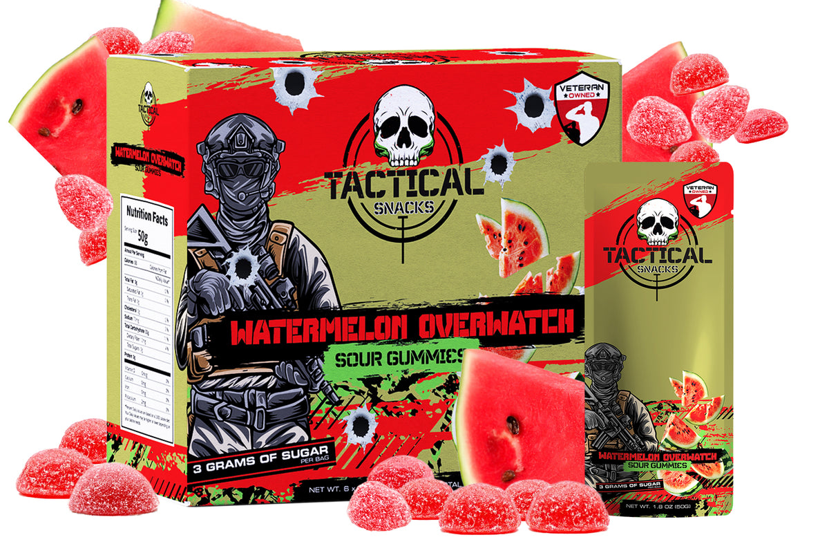 Tactical Snacks Watermelon Overwatch Gummy Candy