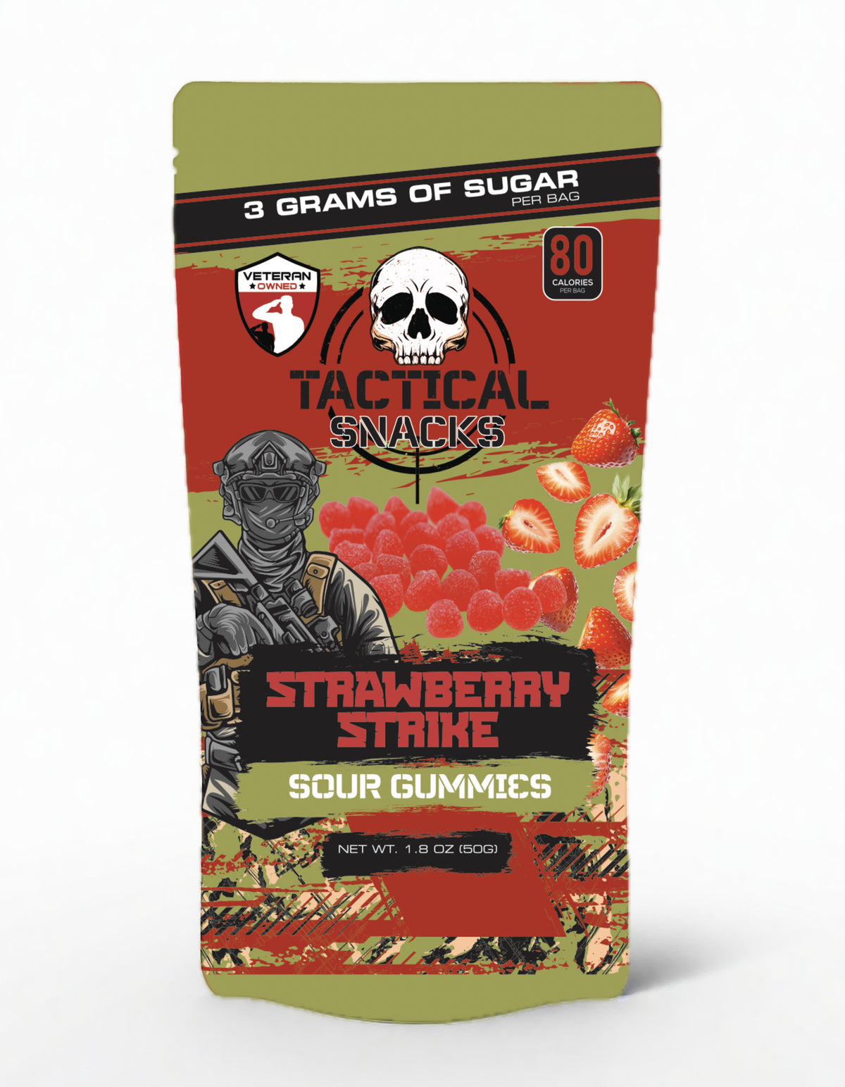 Tactical Snacks Strawberry+Apple Bundle Pack