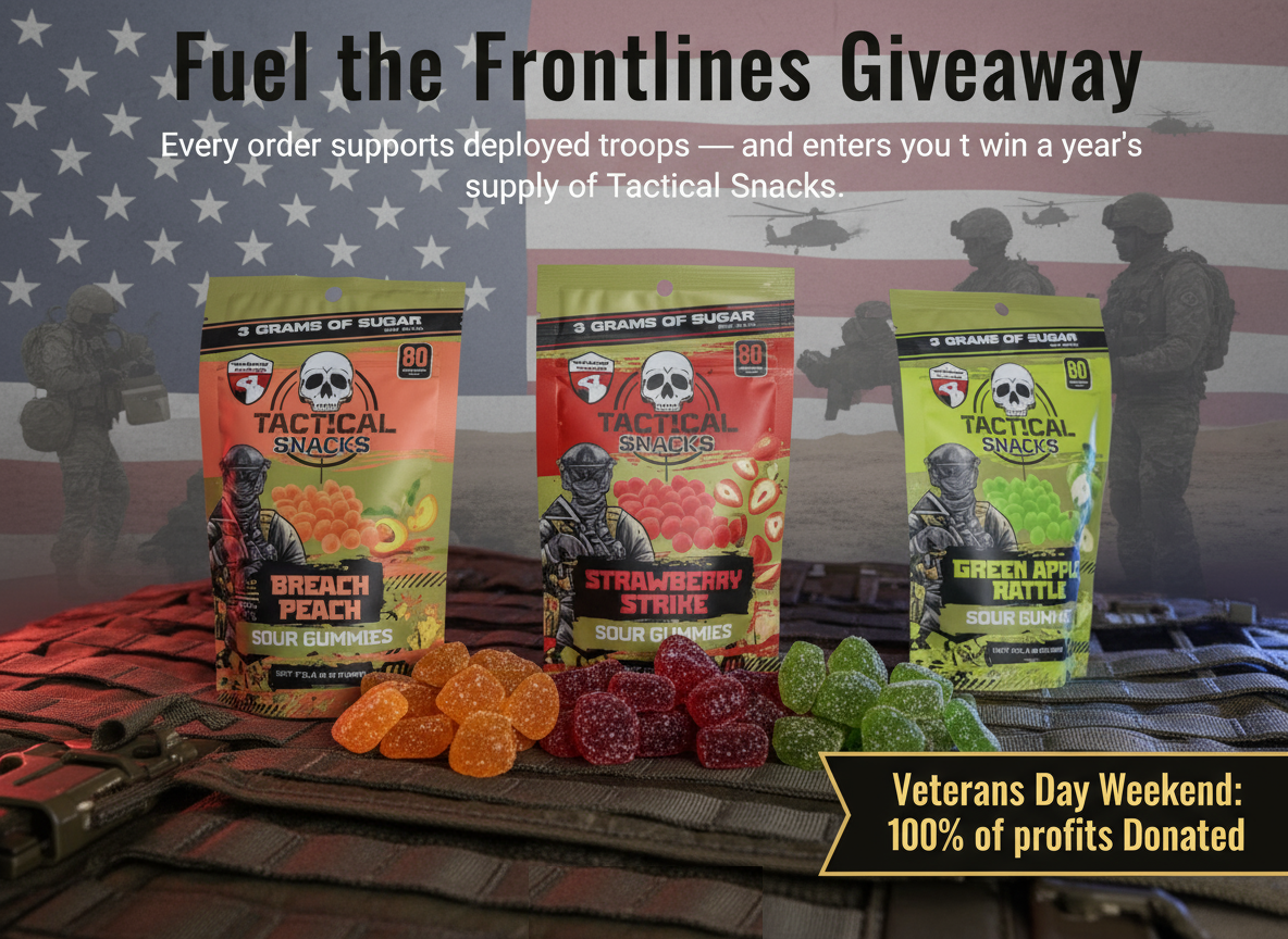 Tactical Snacks Watermelon Overwatch Gummy Candy