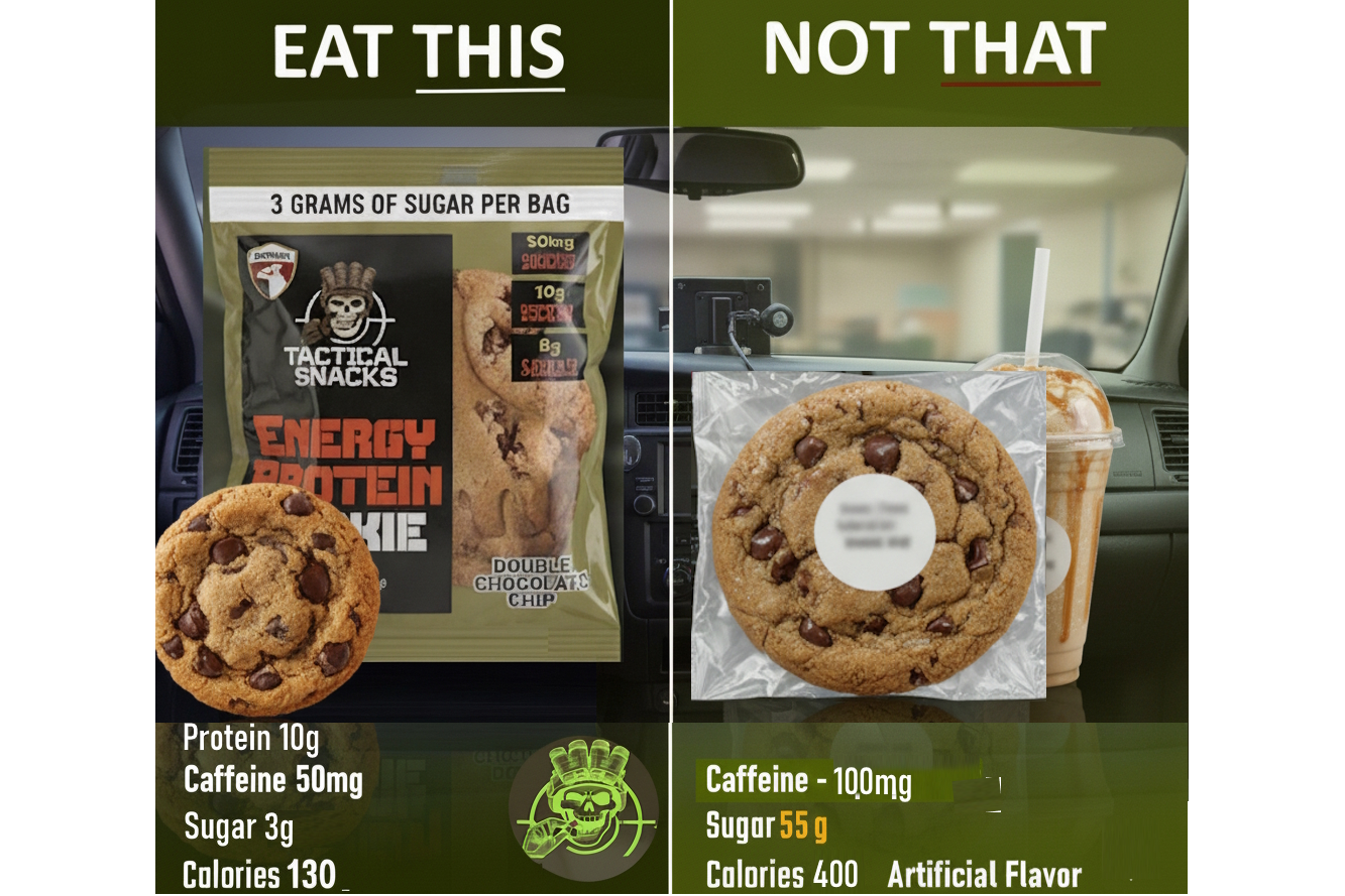 Eat These Tactical Snacks Energy Protein Cookies - not that junk