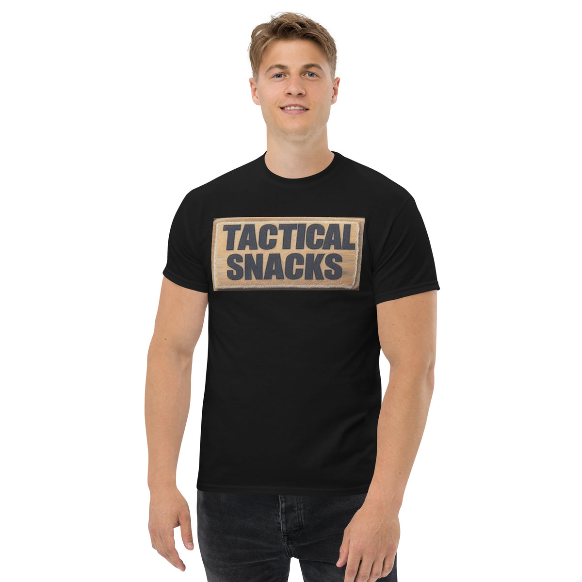 Tactical Snacks Logo Tee - Black