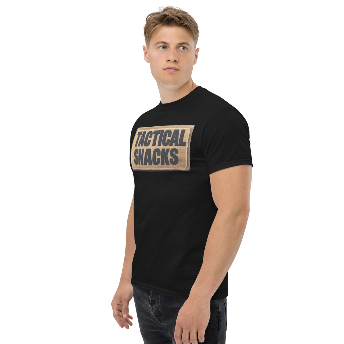 Tactical Snacks Logo Tee - Black