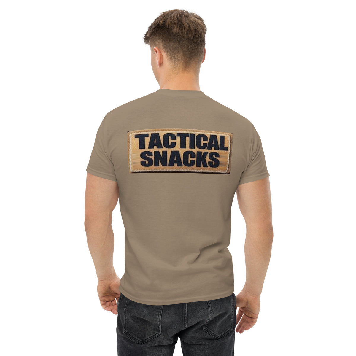 Tactical Snacks Chest Rig Tee - Tan