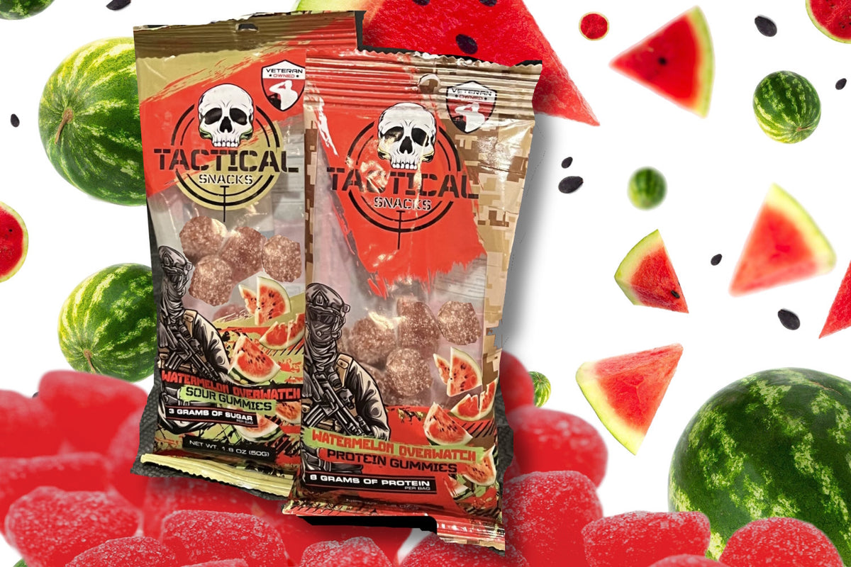 Tactical Snacks Watermelon Overwatch Candy Trial Pack